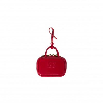 MIUMIU LEATHER MICRO BAG 5NR036 (11*7*4cm)